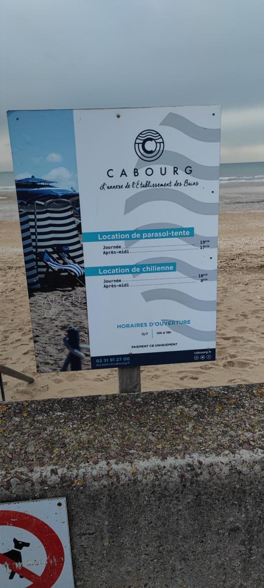 Cabourg Plage Exterior foto